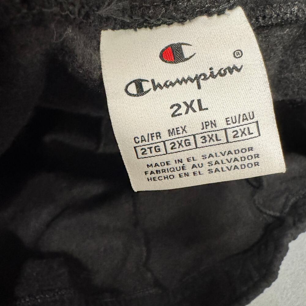 Champion Sweatpants Womens 2XL Black Comfort Wash Straight Leg + Pockets NEW $55 - Picture 7 of 11